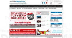 Desktop Screenshot of kocaelibilisim.com