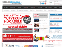 Tablet Screenshot of kocaelibilisim.com